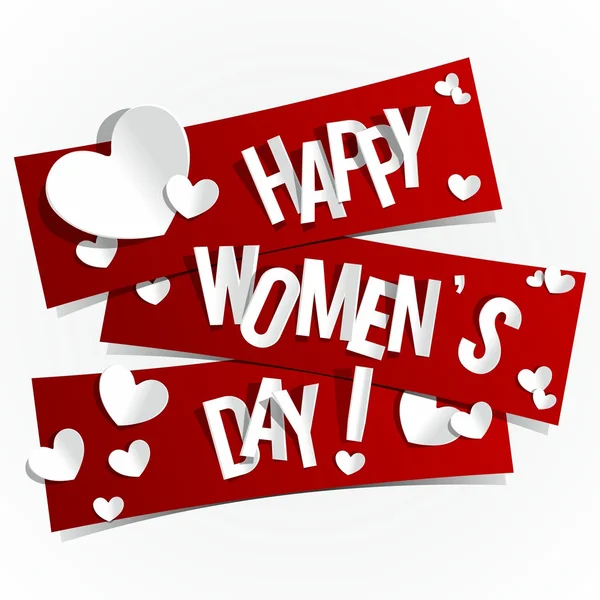 Happy Women 's Day — стоковый вектор