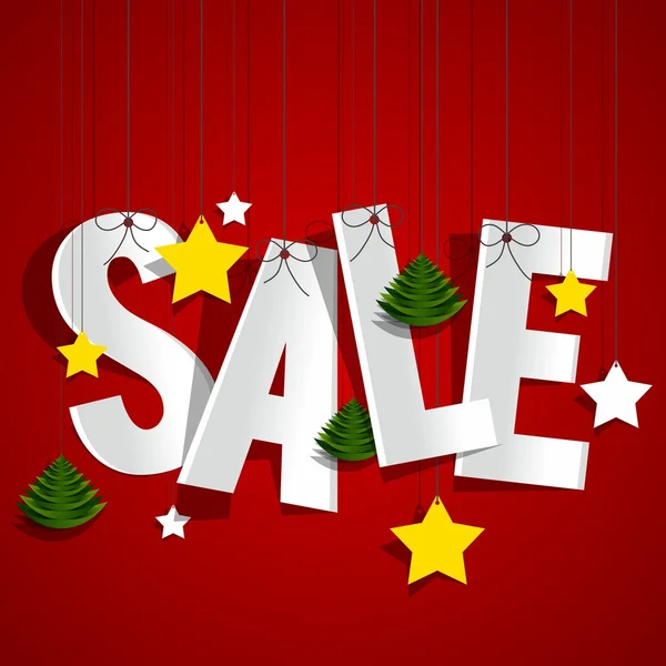 Christmas Sale — Stock Vector