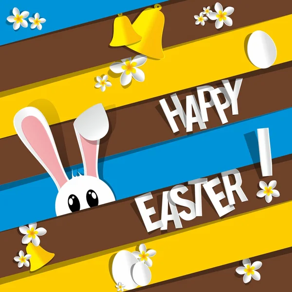 Happy Easter Greeting Card — Stock Vector