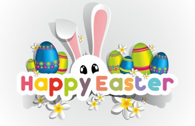 Mutlu Paskalya tebrik kartları.