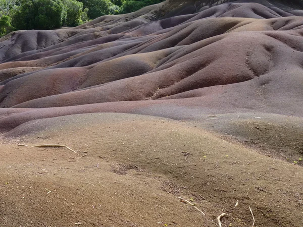 Chamarel Seven Coloured Earths — Stock Photo, Image