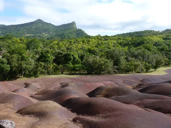 Chamarel Seven Coloured Earths — Stock Photo, Image