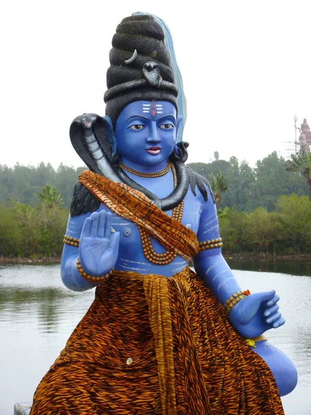Statue in einem hinduistischen Tempel — Stockfoto