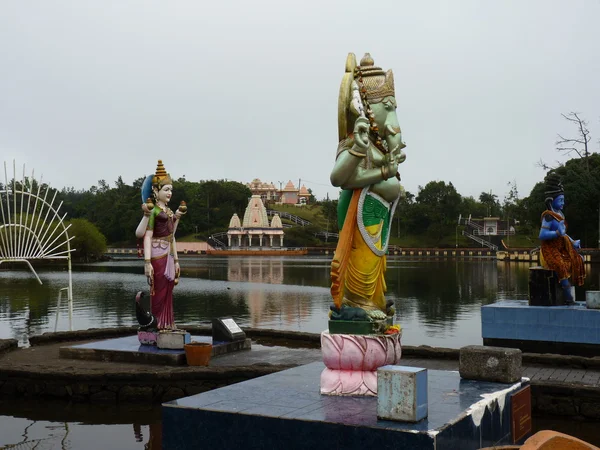 हिंदू मंदिरात पुतळा — स्टॉक फोटो, इमेज