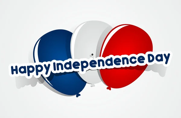 Feliz día de independencia — Vector de stock