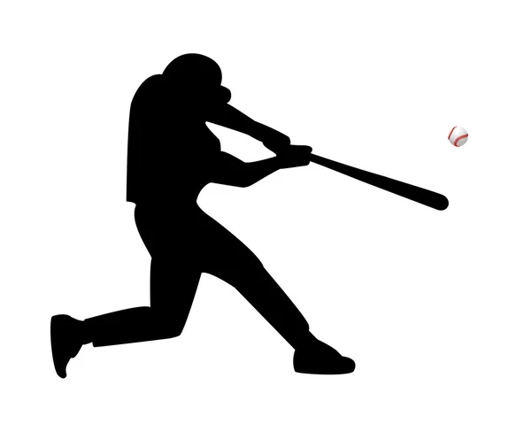 Giocatore di baseball — Vettoriale Stock