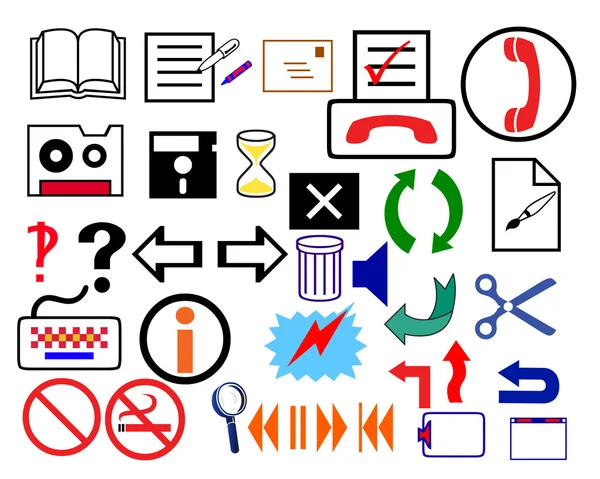 Signes de logo — Image vectorielle