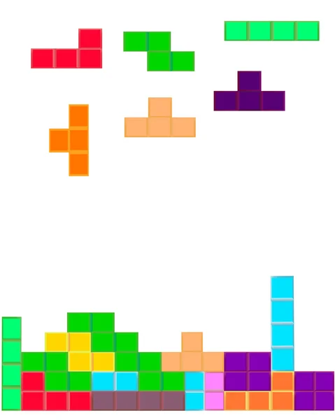 Tetris — Stok Vektör