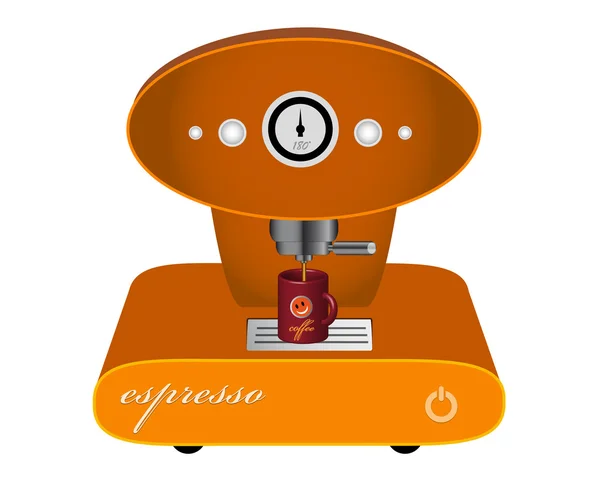 Maschine für Kaffee — Stockvektor