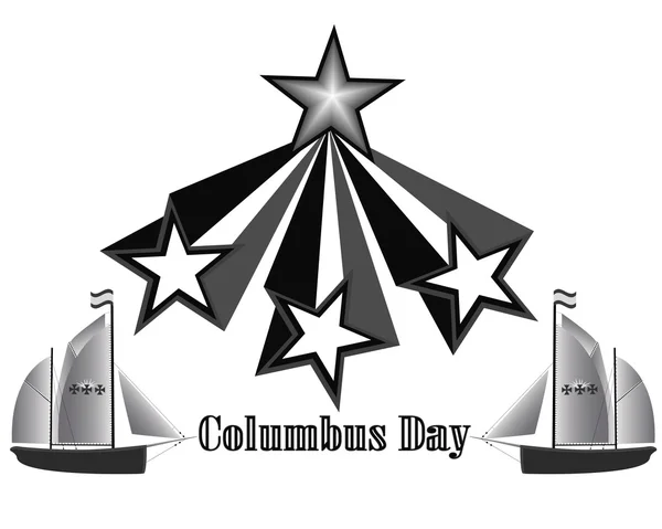 Kolumbus-Feiertag — Stockvektor