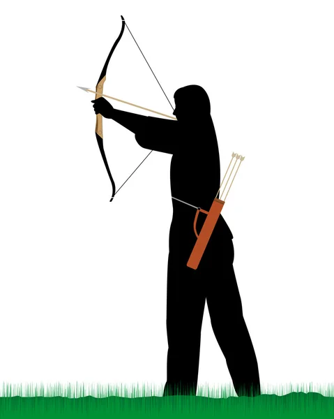 Archer. — Vector de stock