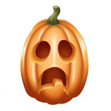 şok halloween balkabağı