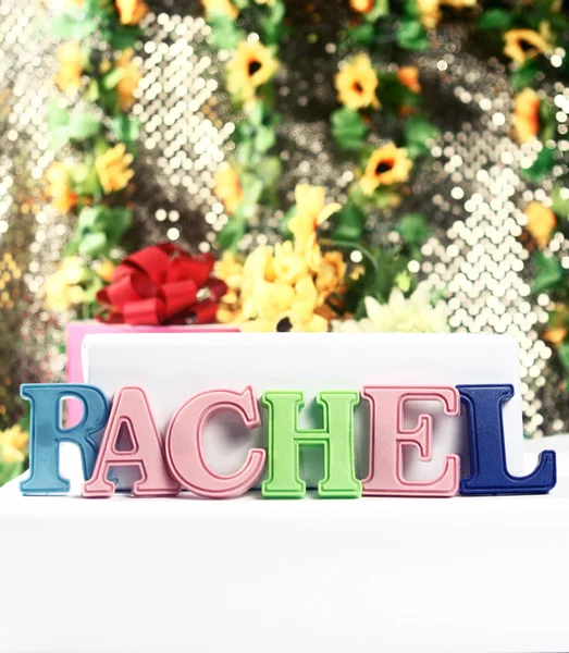 Имя Рэйчел — стоковое фото