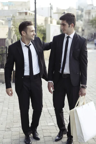 işadamları, çocuklar alışveriş satın alma