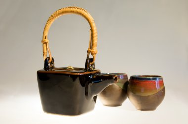 Çin porselen çaydanlık