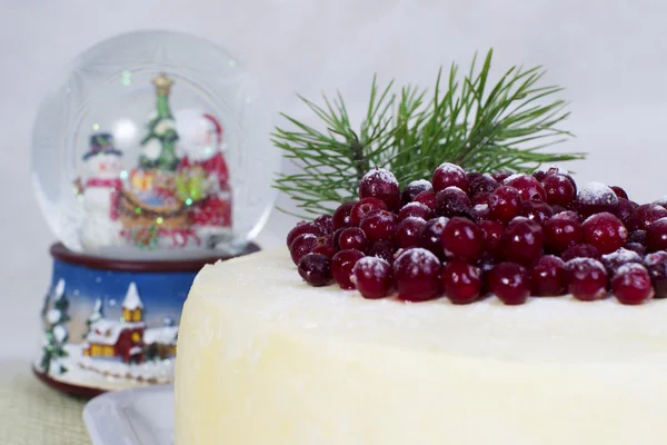 limon bisküvi kek ile kızılcık