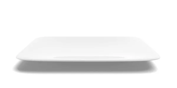 Plate Isolated White Background Illustration — Stock Photo, Image