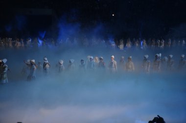 performans olarak Soçi 2014 XXII Kış Olimpiyat Oyunları açılış sanatçıları.
