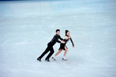 Maia shibutani ve alex shibutani Soçi 2014 XXII Kış Olimpiyat Oyunları'nda