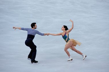 Sara hurtado ans adrian diaz Soçi 2014 XXII Kış Olimpiyat Oyunları'nda