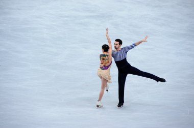 Sara hurtado ans adrian diaz Soçi 2014 XXII Kış Olimpiyat Oyunları'nda