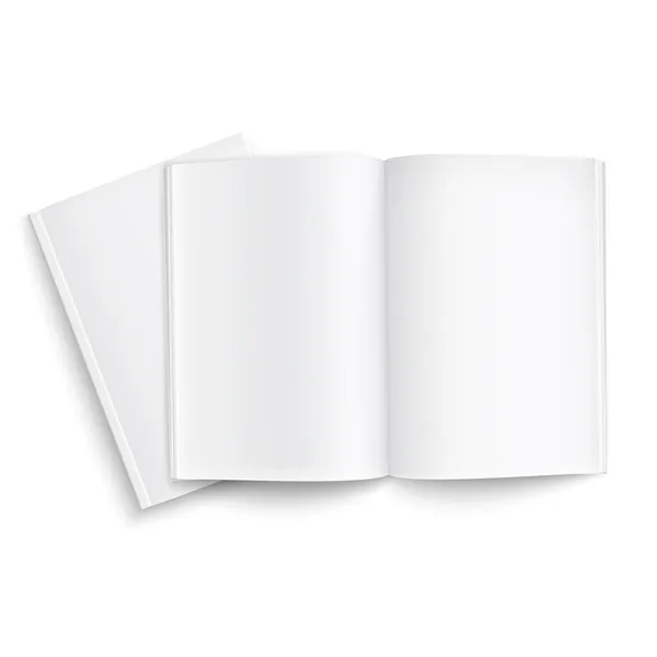 bir kaç boş dergiler şablonu.