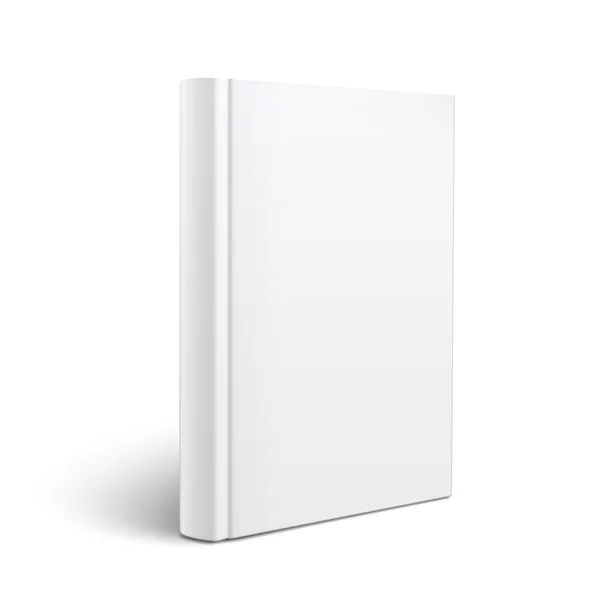 Modelo de livro vertical em branco . — Vetor de Stock