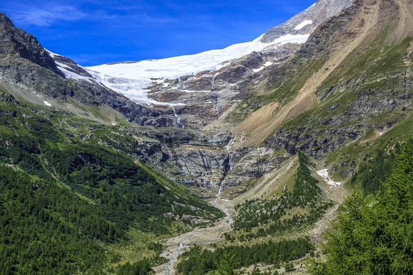 Glacier in Swiss Alps — Stock Photo, Image