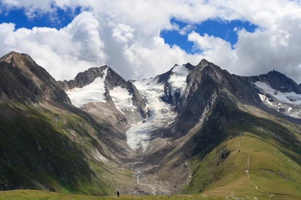 Retreating glacier — Stock Photo, Image