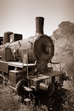 eski tren lokomotifi