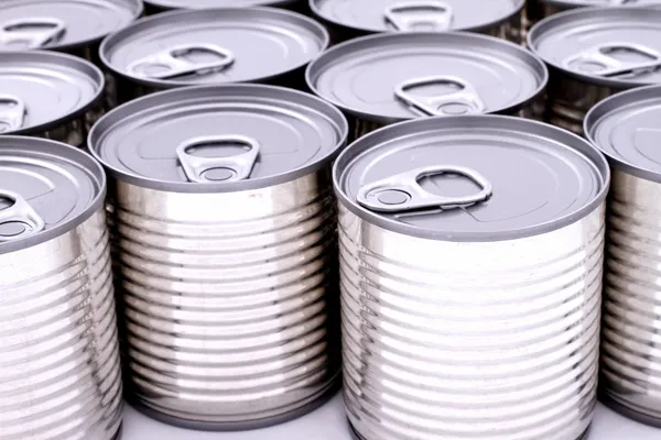 Cans — Stock Photo, Image