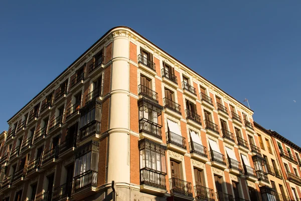 Фасады Мадрида — стоковое фото