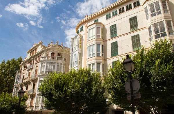 Fassaden von Palma de Mallorca — Stockfoto