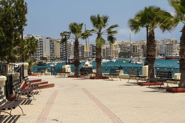 Panorama of Sliema, Malta — Stock Photo, Image