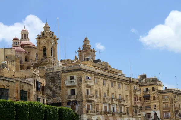 Fachada en Birgu — Foto de Stock