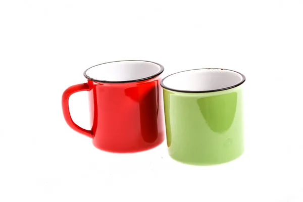 Two empty cups — Stock Photo, Image