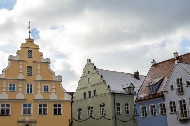 Wemding karlı panorama