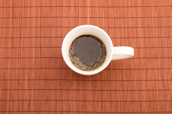 Ceașcă aburitoare de cafea — Fotografie, imagine de stoc