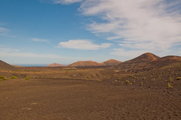 ランサローテ島の火山風景 — ストック写真
