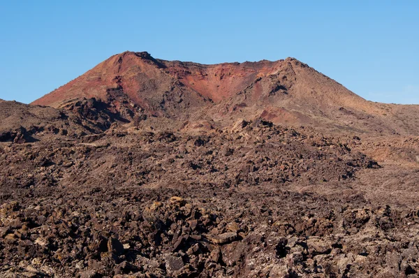 ランサローテ島の火山風景 — ストック写真