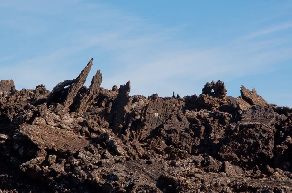 Lanzarote 'deki volkanik manzara