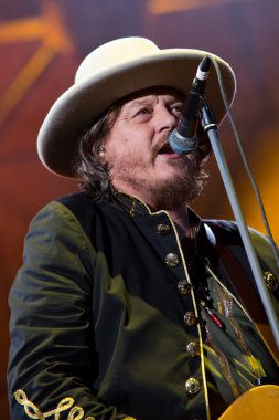 Zucchero performs live at the Arena of Verona clipart