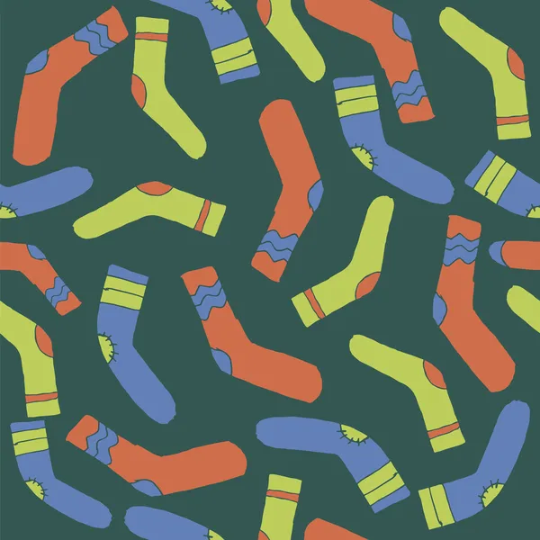 Modèle avec chaussettes — Image vectorielle