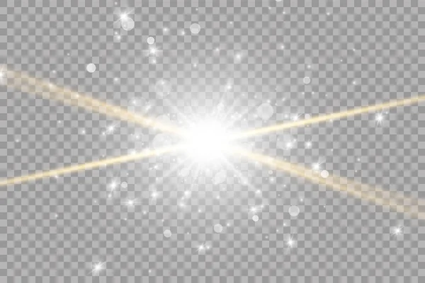Vecteur Transparent Lumière Soleil Lentille Spéciale Flash Effect Flou Vectoriel Illustrations De Stock Libres De Droits