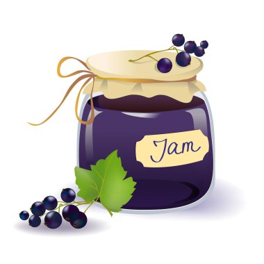 Siyah frenk üzümü reçeli