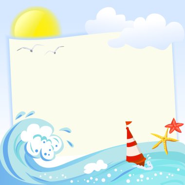 Deniz unsurları ile deniz çerçeve