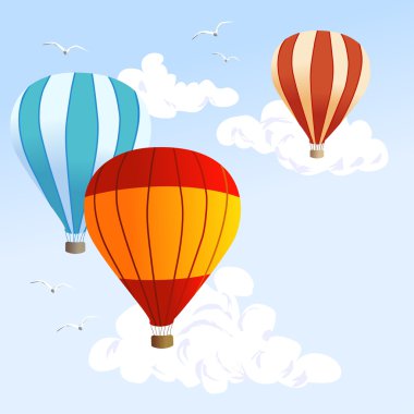 Sıcak Hava Balonları Gökyüzünde