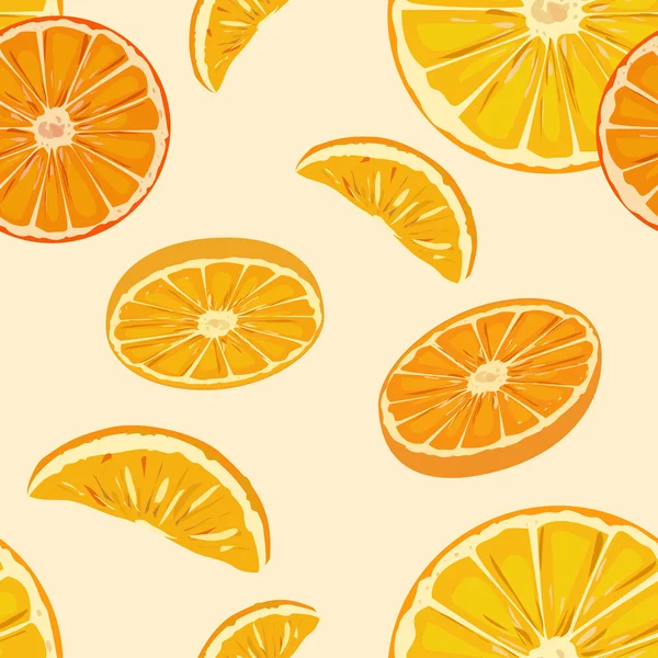 Fond sans couture orange — Image vectorielle