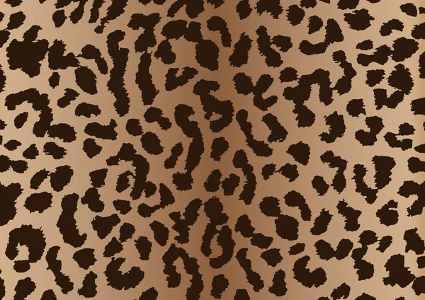 Леопардовый Рисунок Кожи Животного Векторе — стоковый вектор