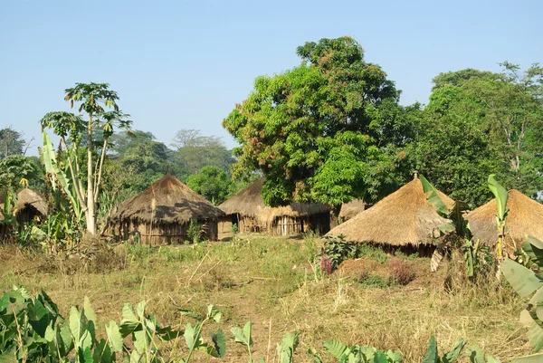 Paysages et villages africains — Photo